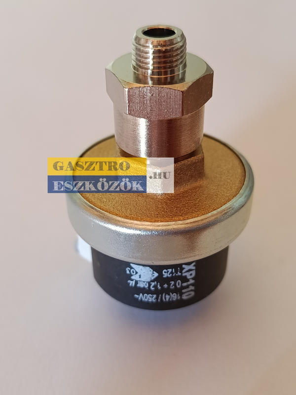 Nyomáskapcsoló vízre elektromos gázüzemű főzőüstökhöz
