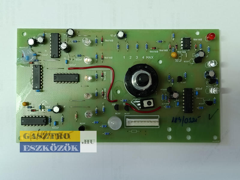 Szabályozó kijelző vezérlő panel GLR GLF gázüzemű üstökhöz