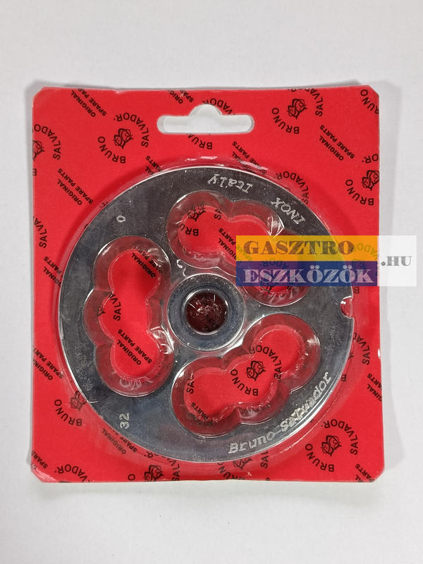 32-es húsdaráló tárcsa 0mm Salvador - Prémium minőség