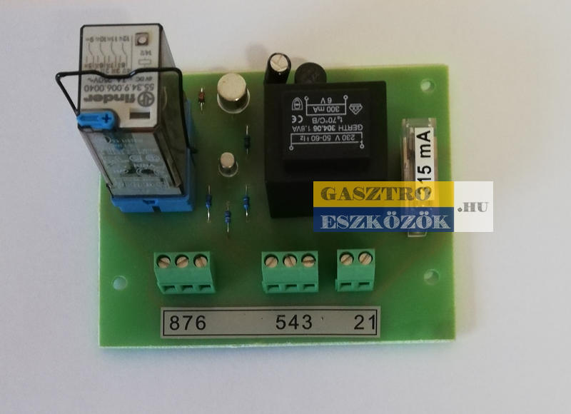 Vízszint szabályzó panel RKG-200/280 főzőüstökhöz