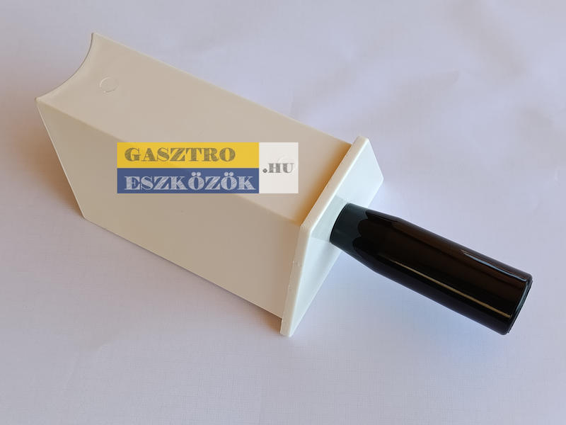 Trapéz alakú tömő FAMA/Sirman sajtreszelő géphez