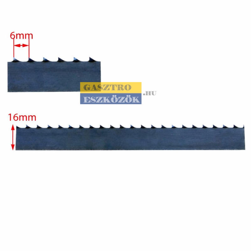 Csontfűrészgép fűrészlap 1650mm/16mm 5db-os csomag